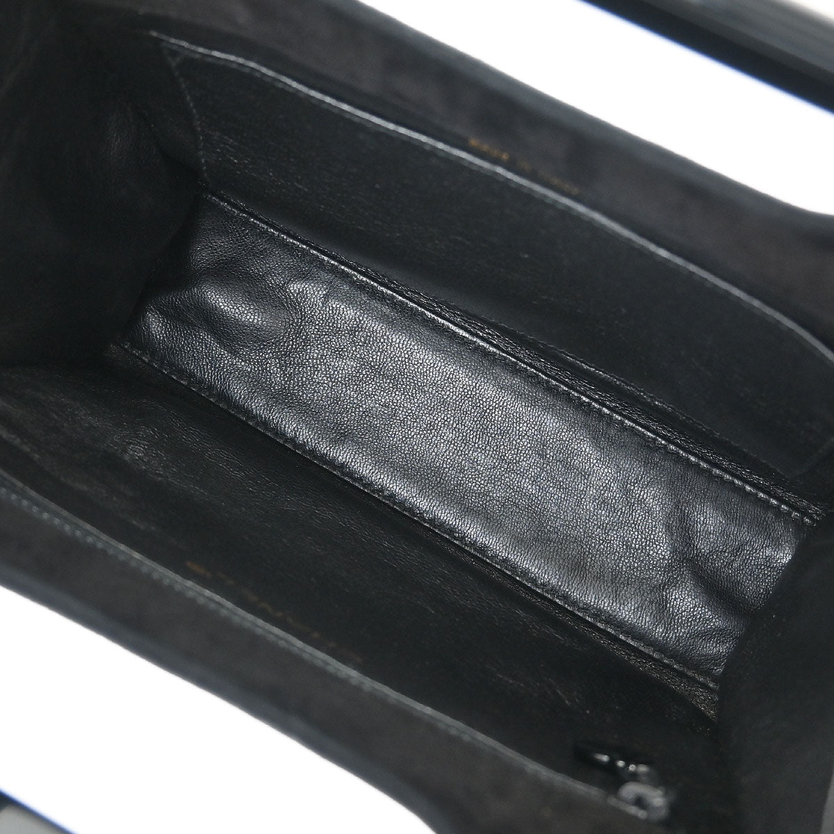 Chanel 1997-1999 Black Suede Handbag