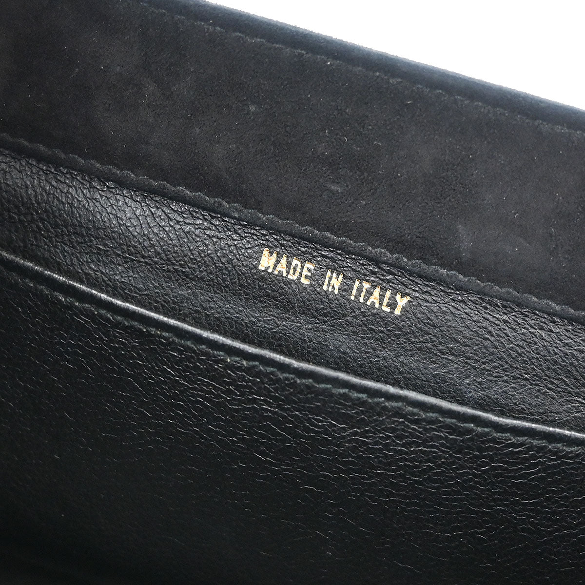 Chanel 1997-1999 Black Suede Handbag