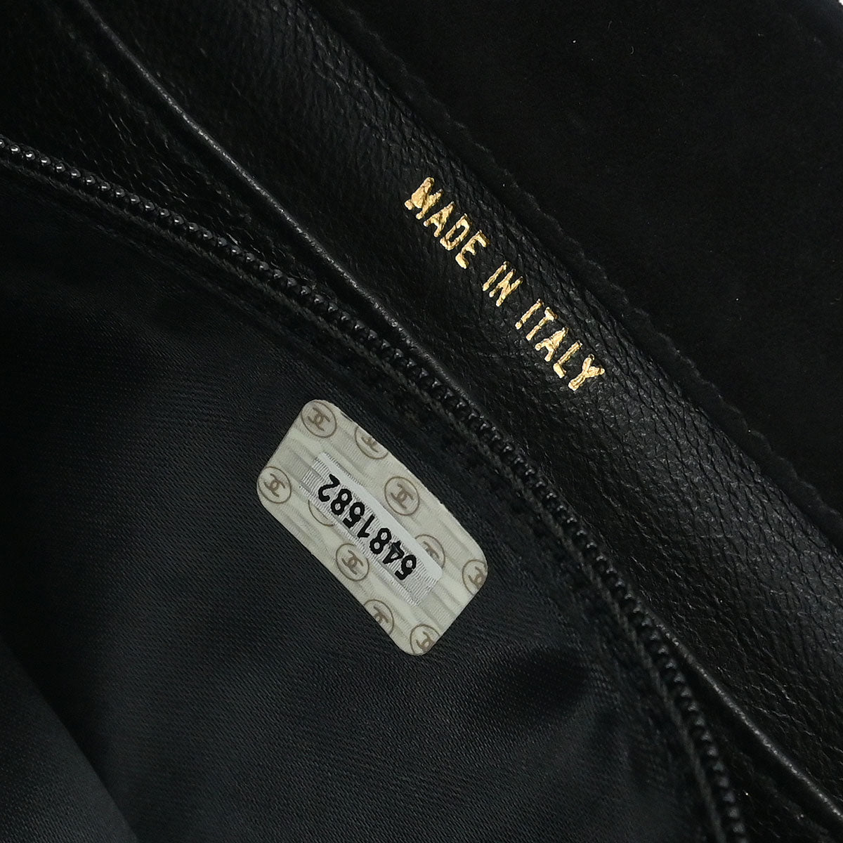 Chanel 1997-1999 Black Suede Handbag