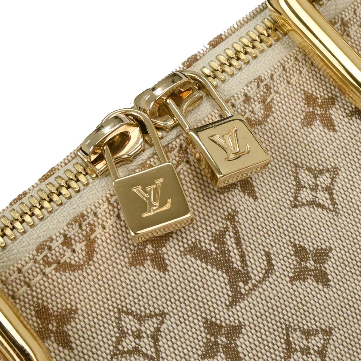 Louis Vuitton Khaki Monogram Mini Alma Long Handbag M92206