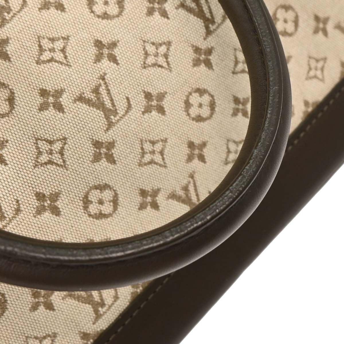 Louis Vuitton Khaki Monogram Mini Alma Long Handbag M92206