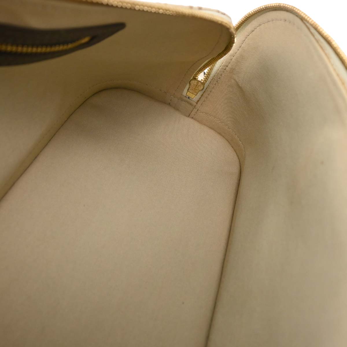 Louis Vuitton Khaki Monogram Mini Alma Long Handbag M92206