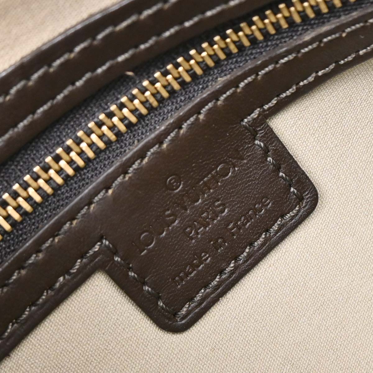 Louis Vuitton Khaki Monogram Mini Alma Long Handbag M92206