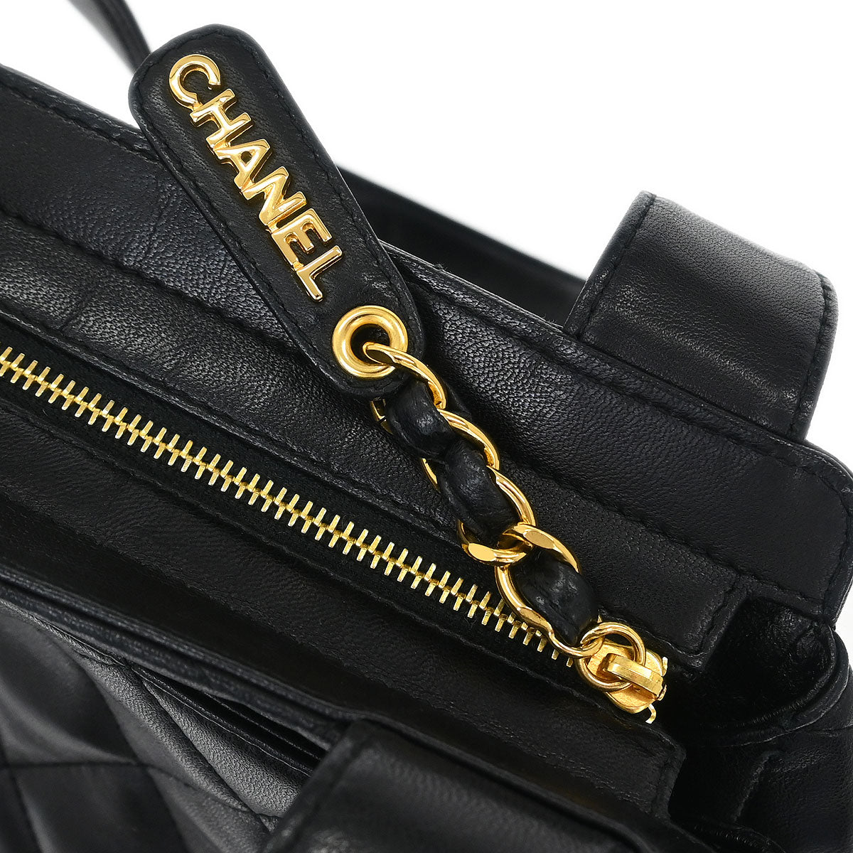 Chanel Black Lambskin Handbag
