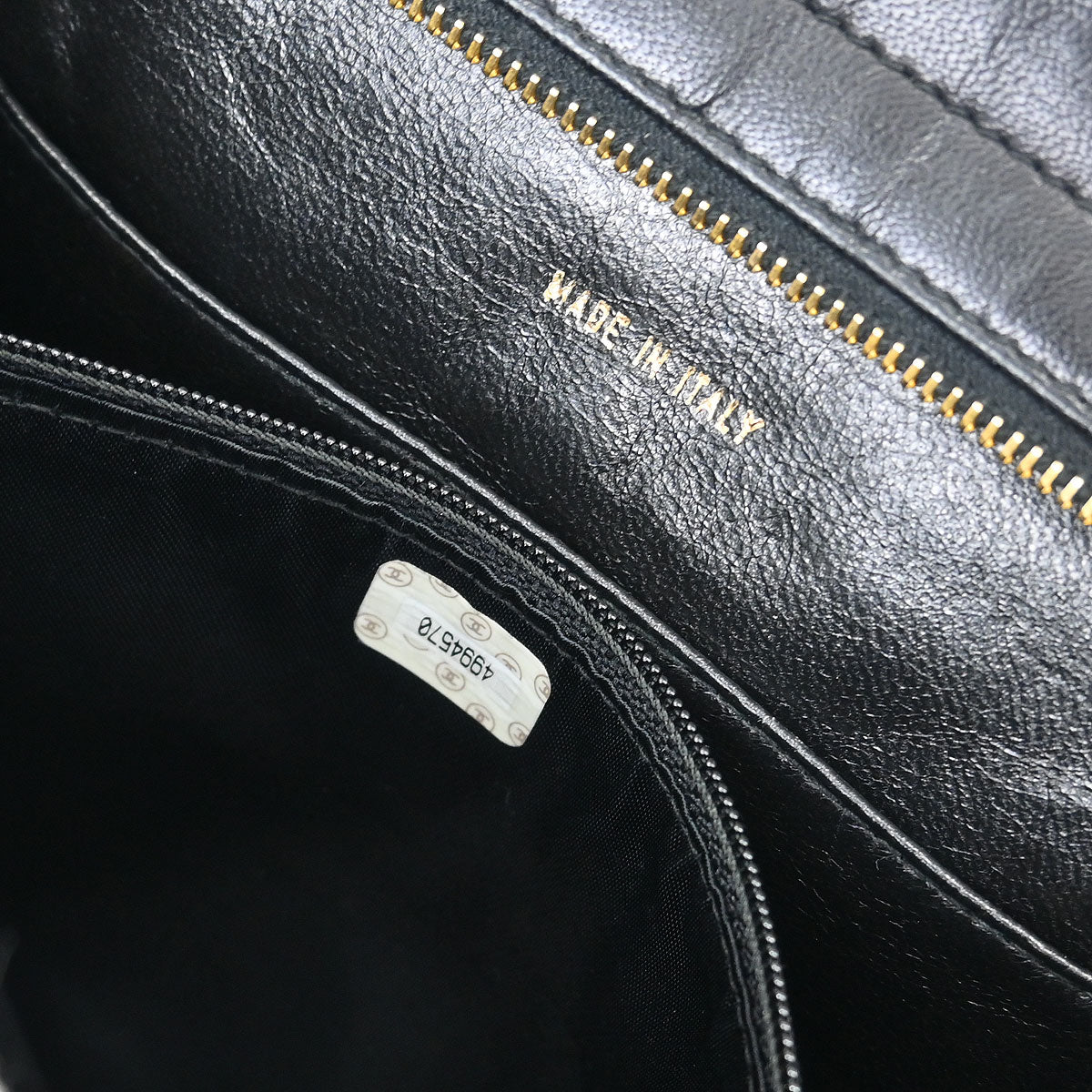 Chanel Black Lambskin Handbag