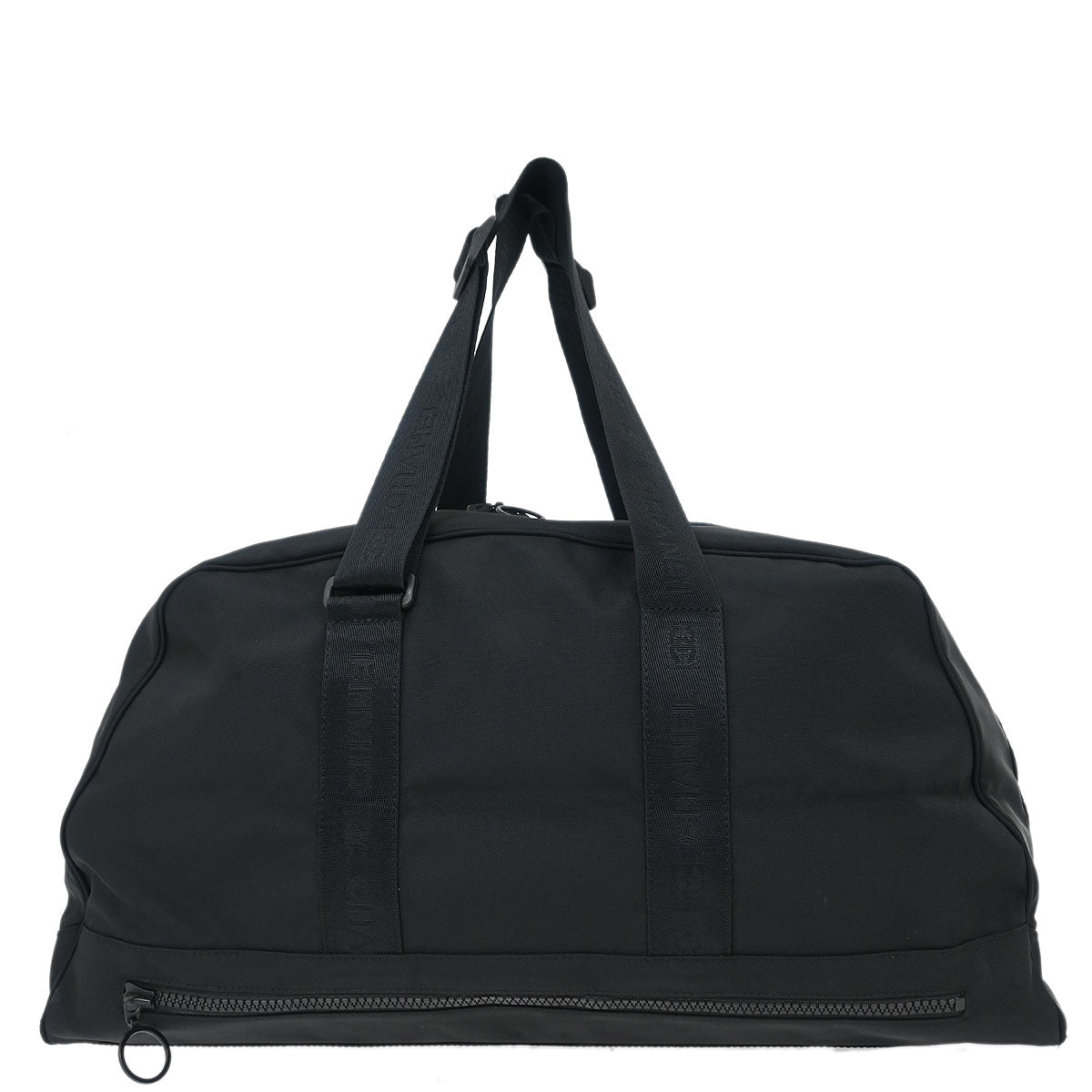 Chanel Black Nylon Sport Line Duffle Gym Handbag