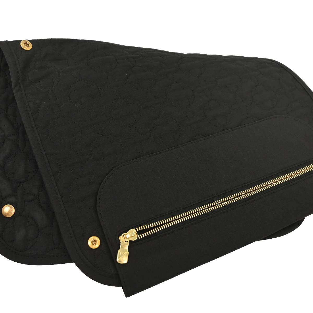 Louis Vuitton 2005 Black Monogram Mini Sac Maman Shoulder Bag M92608