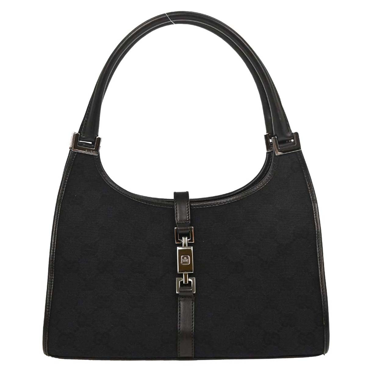 Gucci Black GG Jackie Handbag