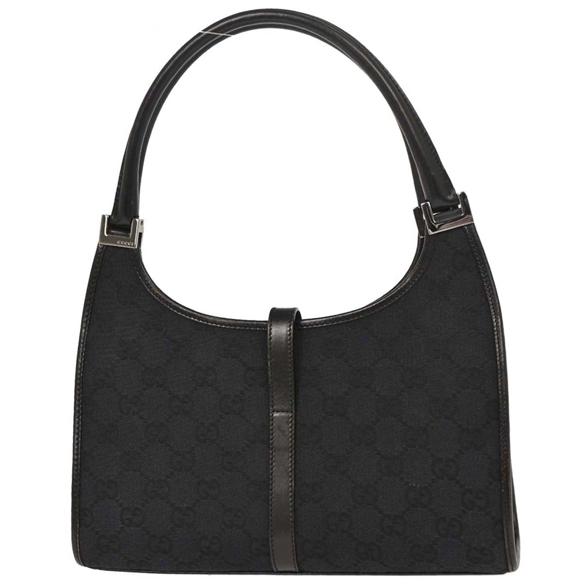 Gucci Black GG Jackie Handbag