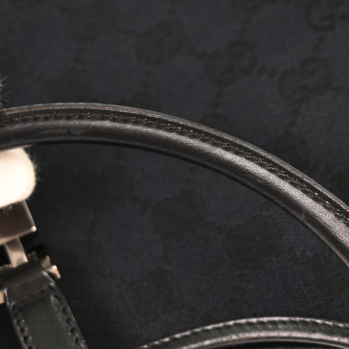 Gucci Black GG Jackie Handbag