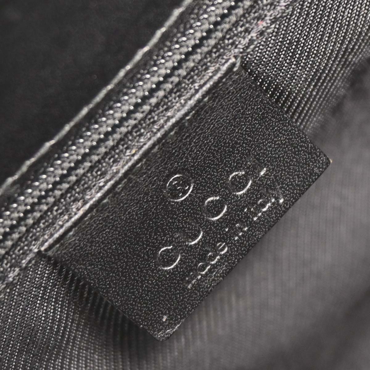 Gucci Black GG Jackie Handbag