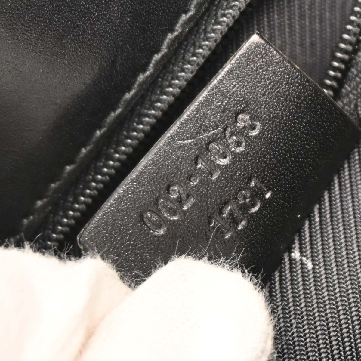 Gucci Black GG Jackie Handbag