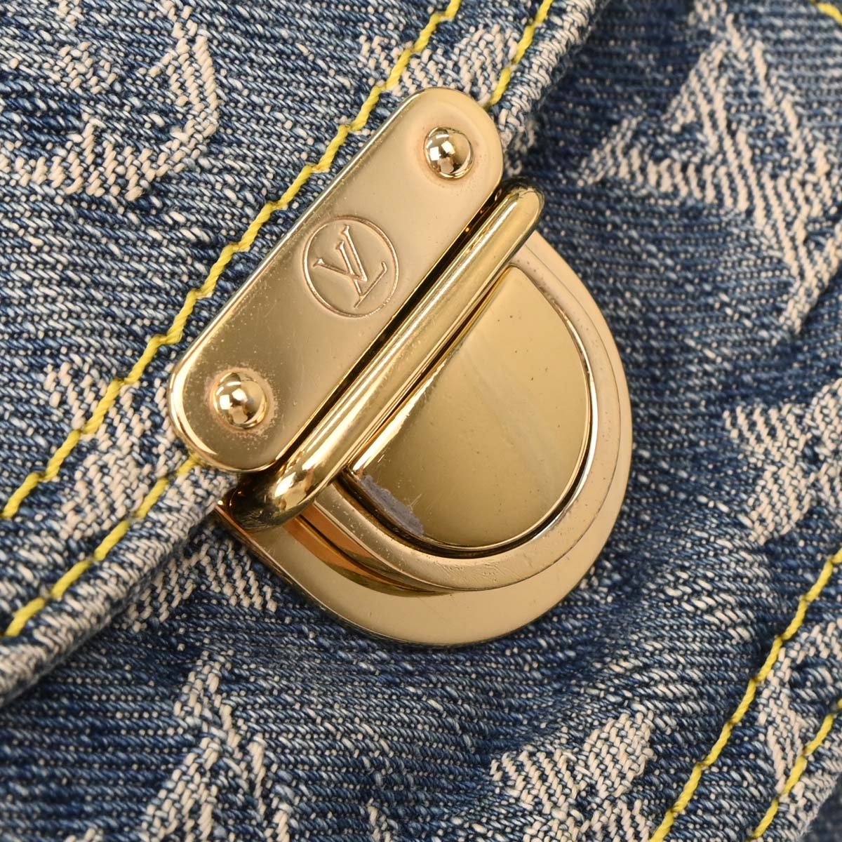 Louis Vuitton Blue Monogram Denim Neo Speedy Handbag M95019