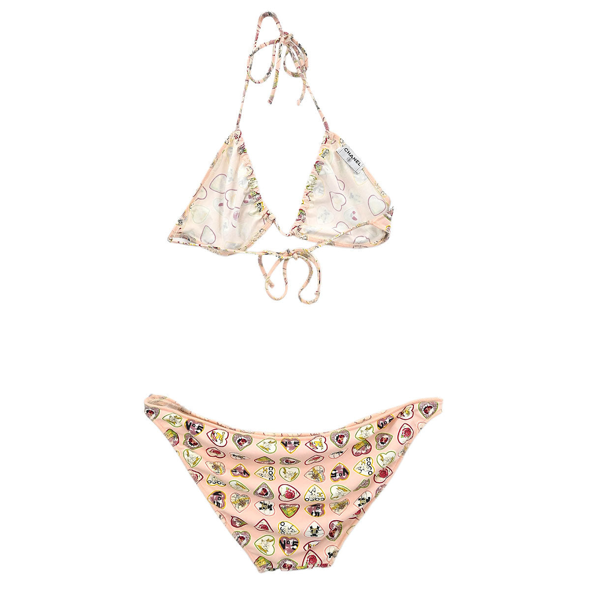 Chanel Swimwear Swimsuit Pink #38