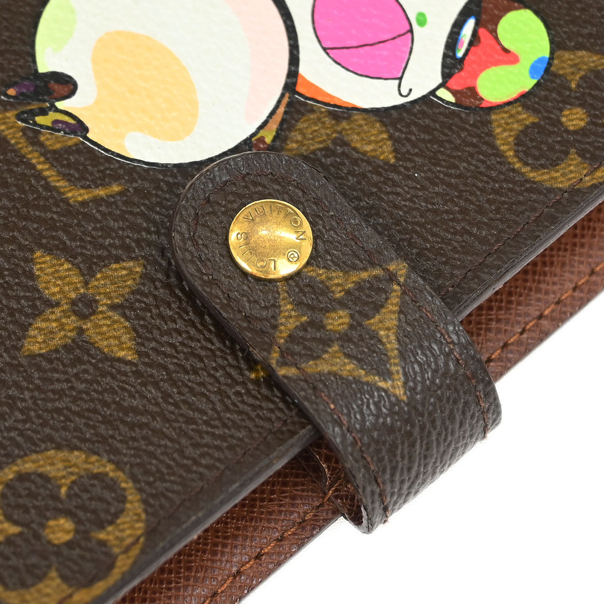 Louis Vuitton Monogram Panda Agenda PM Note Book Cover R20011