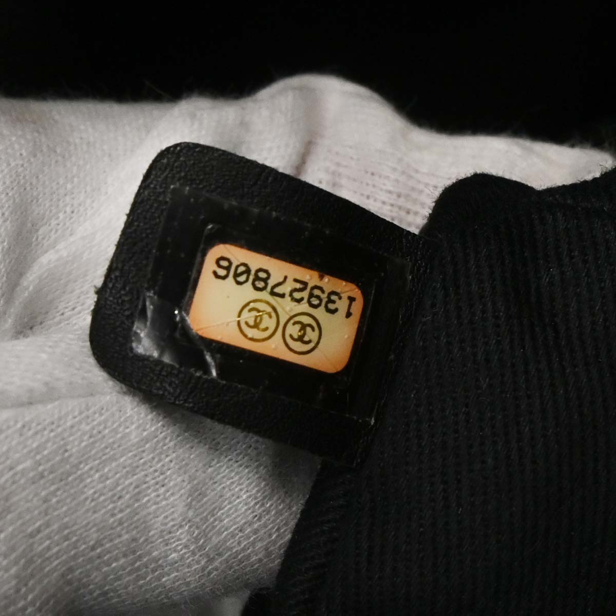 Chanel 2009-2010 Black Calfskin Faux Fur Mademoiselle Lock Shoulder Bag