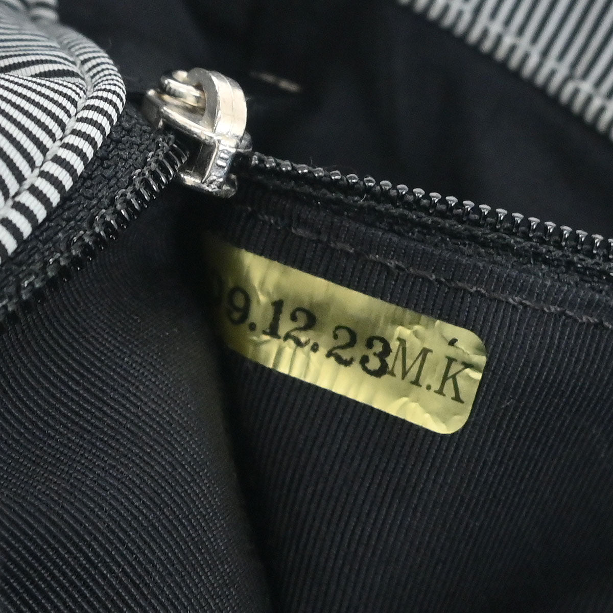 Chanel 2009-2010 Black Nylon Bubble Quilt Handbag