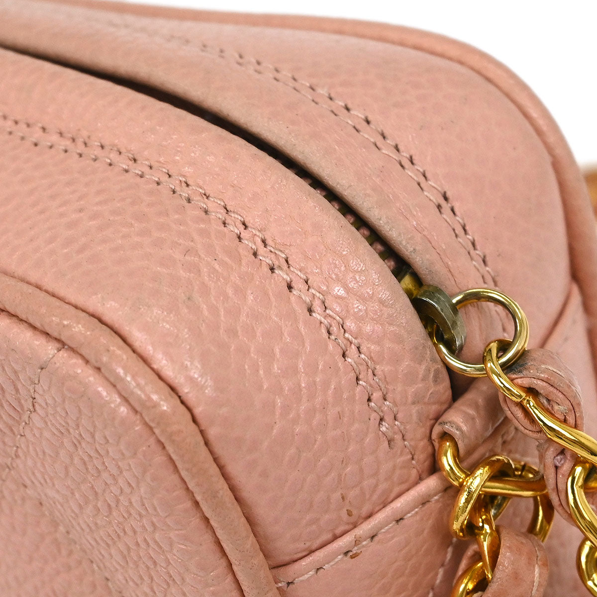Chanel 1994-1996 Pink Caviar Camera Bag