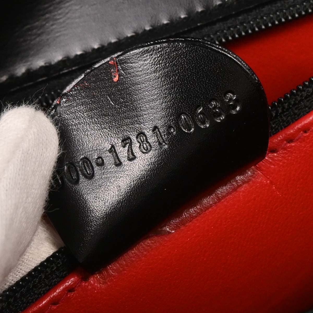 Gucci Black Bamboo Handbag