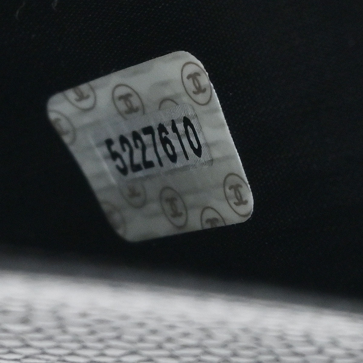 Chanel 1997-1999 Black Caviar Note Book Cover Small Good