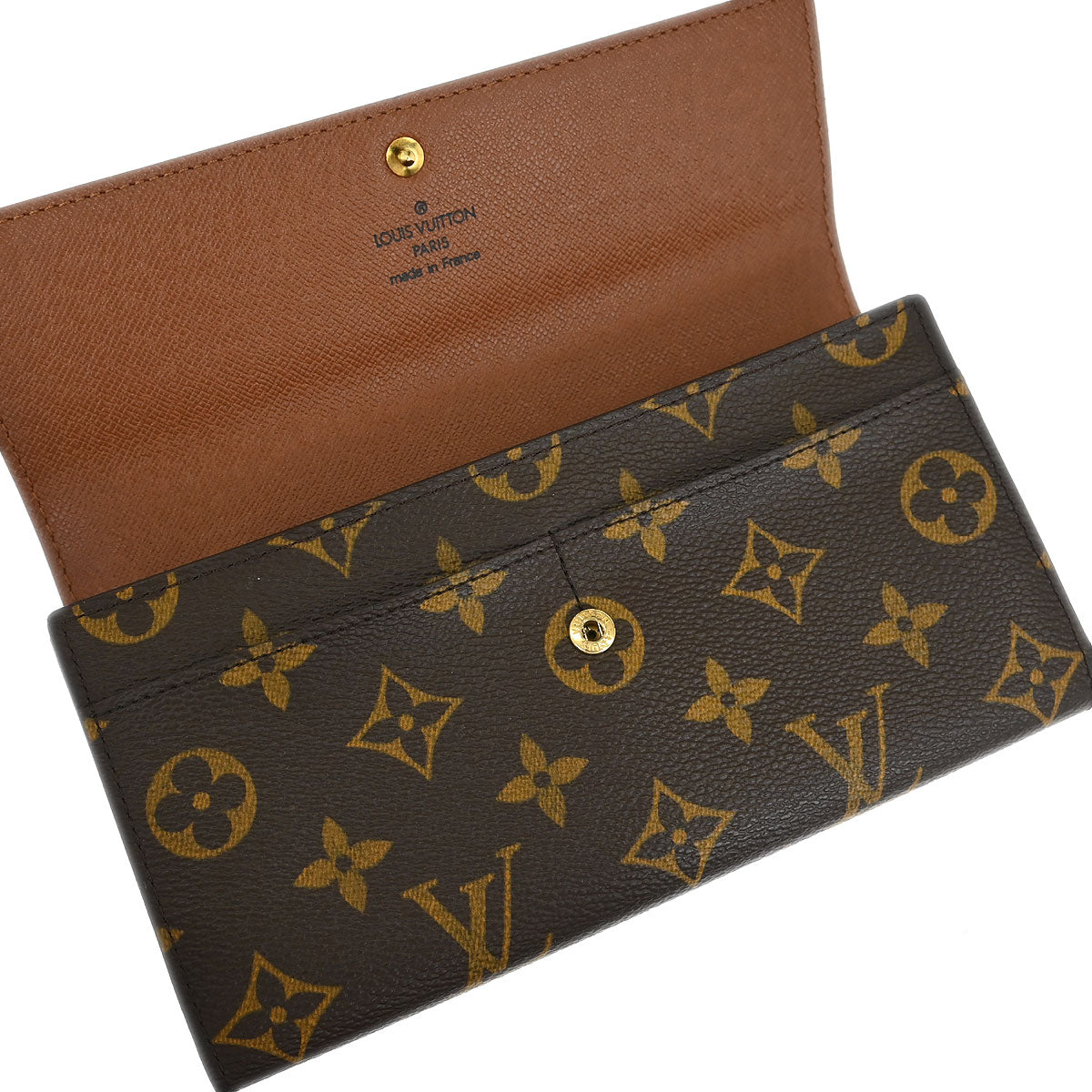 Louis Vuitton Monogram Porte Monnaie Credit Wallet M61725