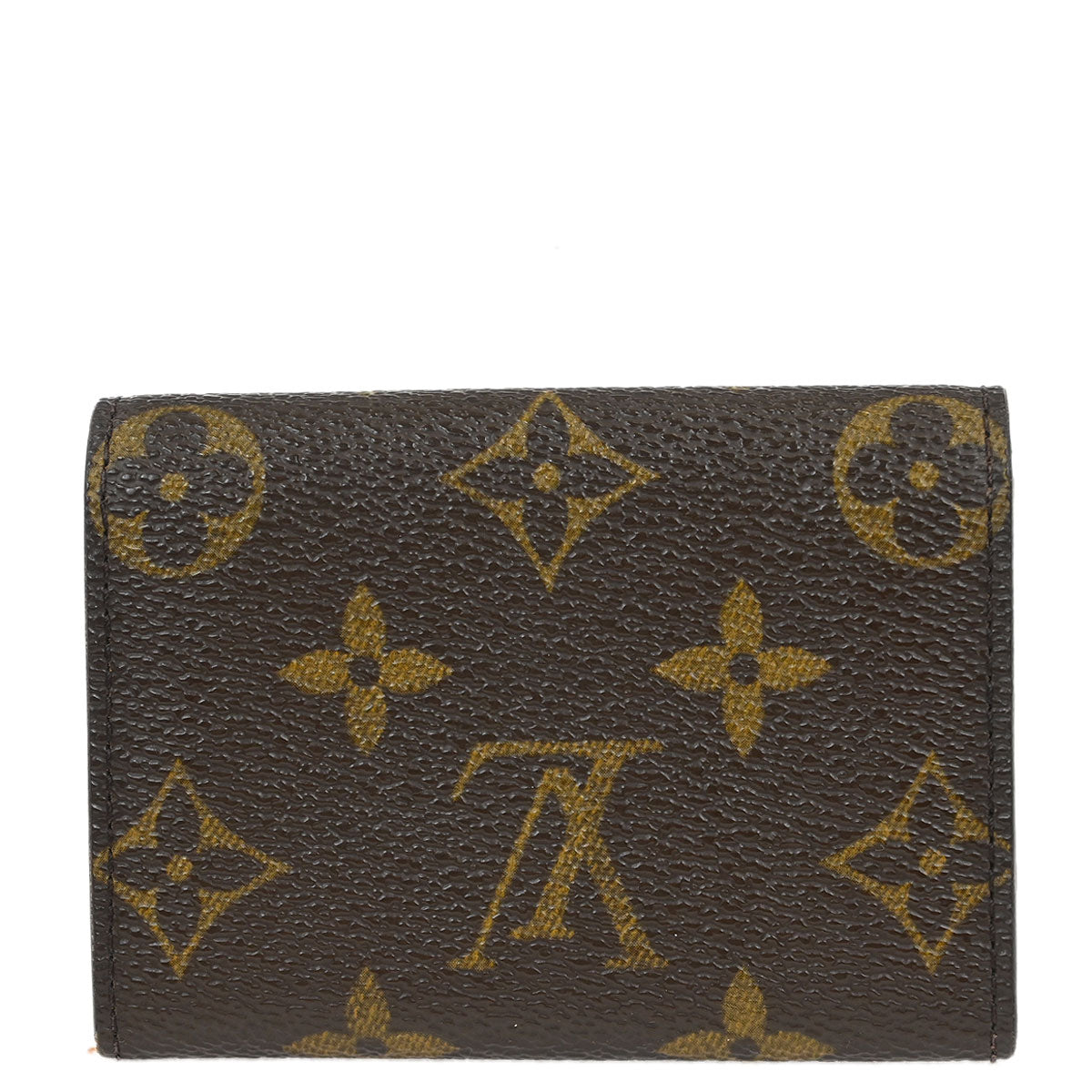 Louis Vuitton Monogram Porte Monnaie Plat Coin Case Wallet M61930
