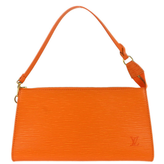Louis Vuitton Orange Epi Pochette Accessoires 24 Handbag M5294H