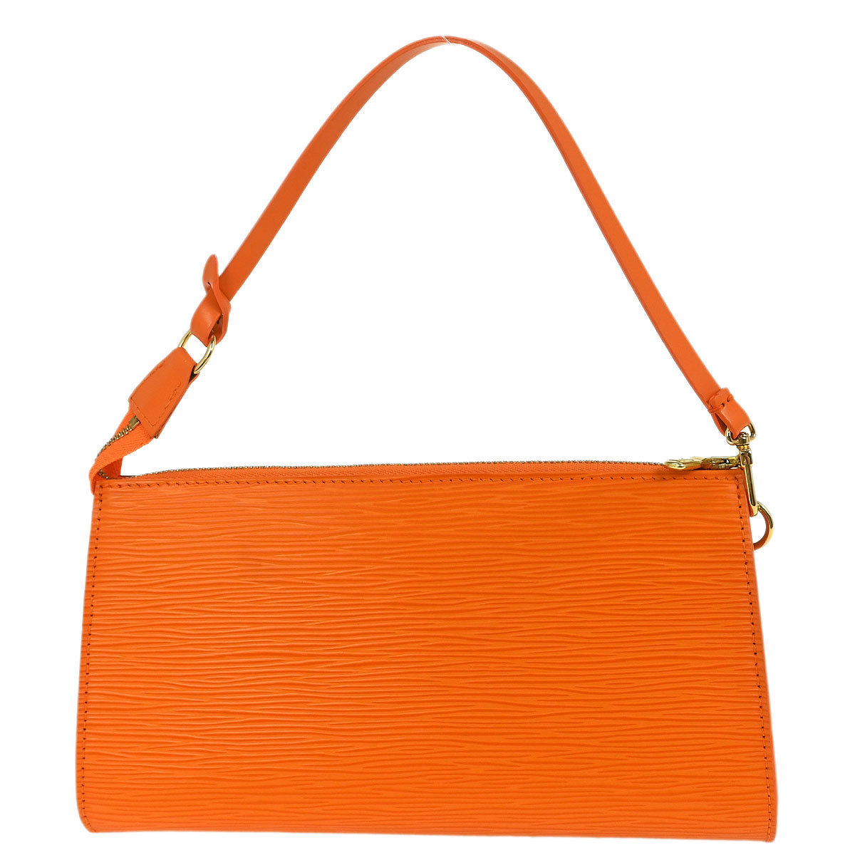 Louis Vuitton Orange Epi Pochette Accessoires 24 Handbag M5294H