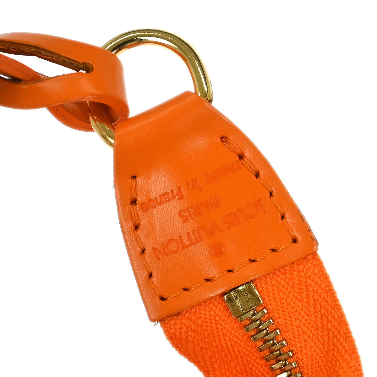 Louis Vuitton Orange Epi Pochette Accessoires 24 Handbag M5294H