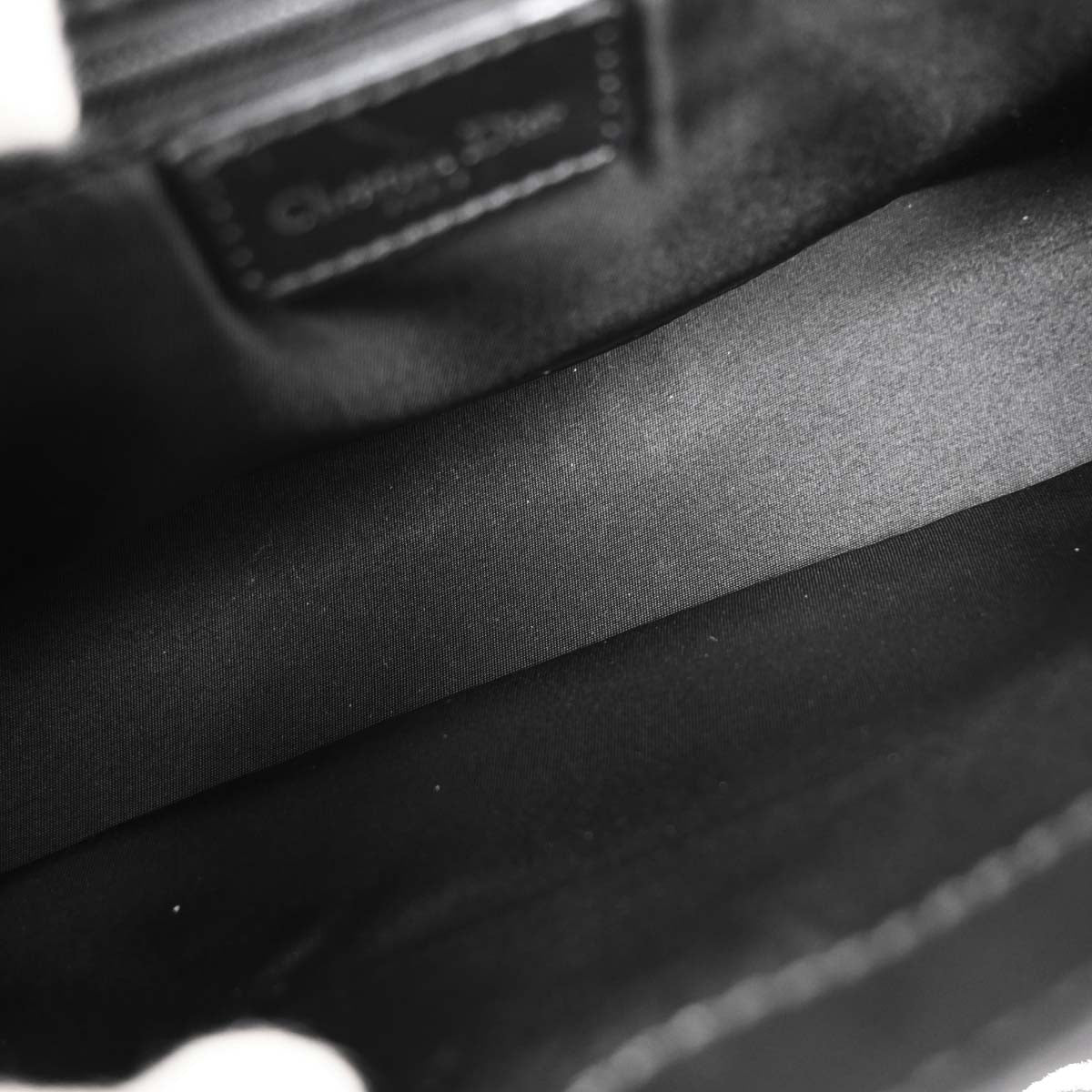 Christian Dior Black Street Chic Trotter Handbag