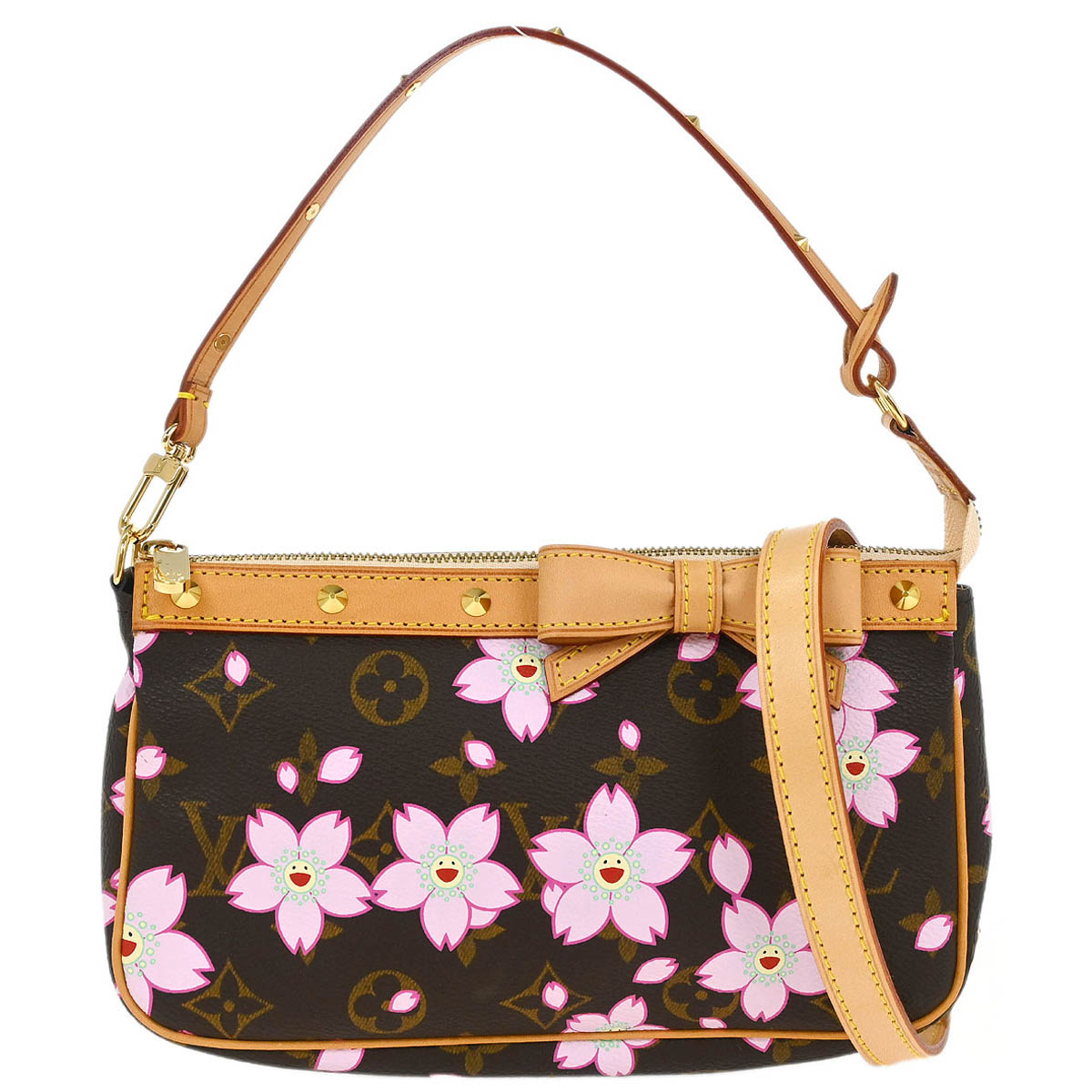 Louis Vuitton Cherry Blossom Pochette Accessoires Handbag M92006