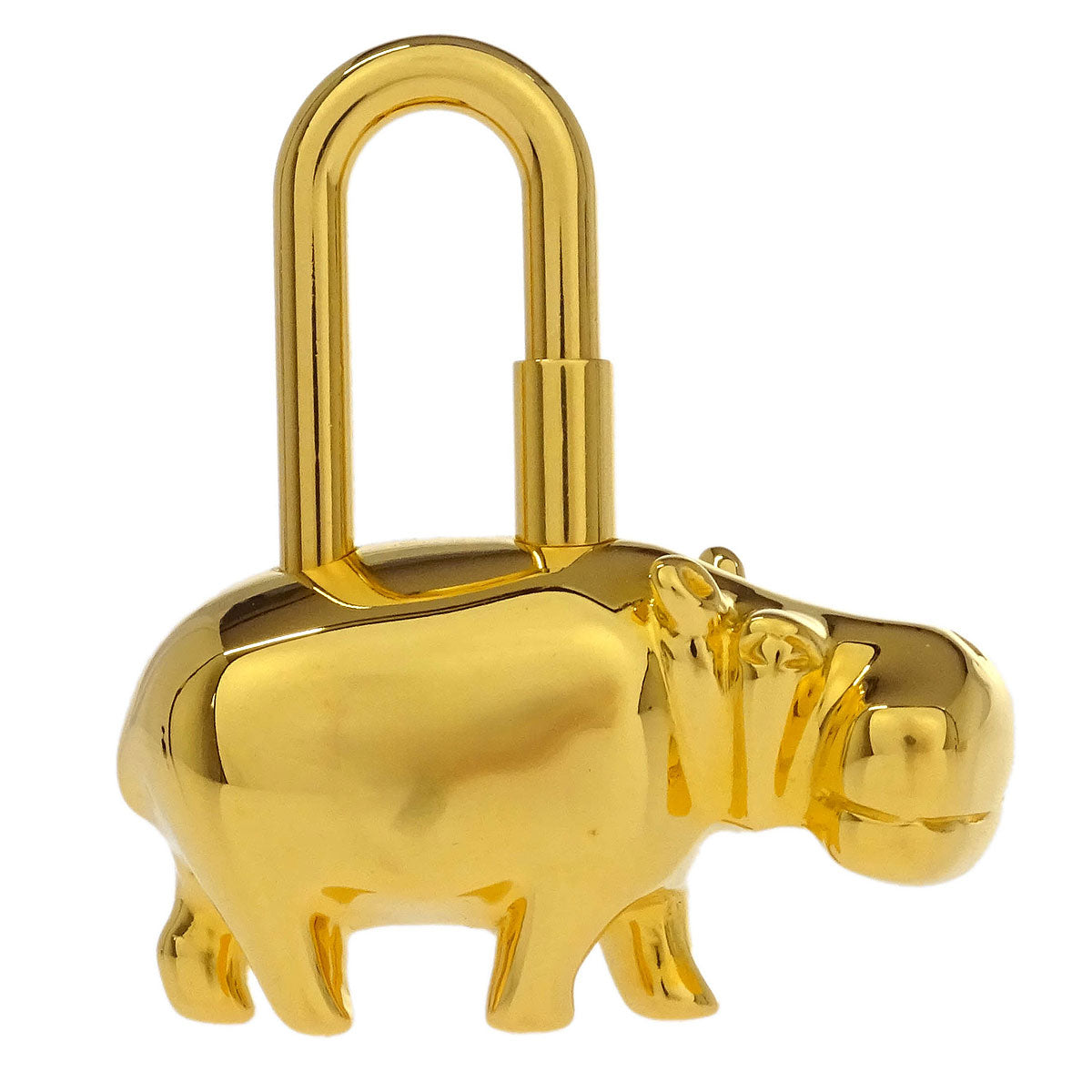 Hermes 2005 Annee Des Fleuves Cadena Gold Small Good