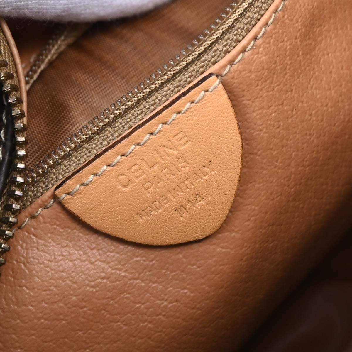 Celine Brown Macadam Handbag