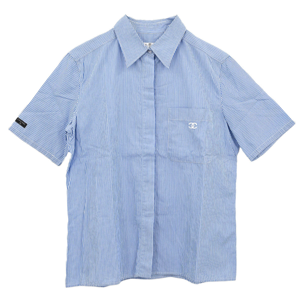 Chanel Shirt Blouse Blue #40