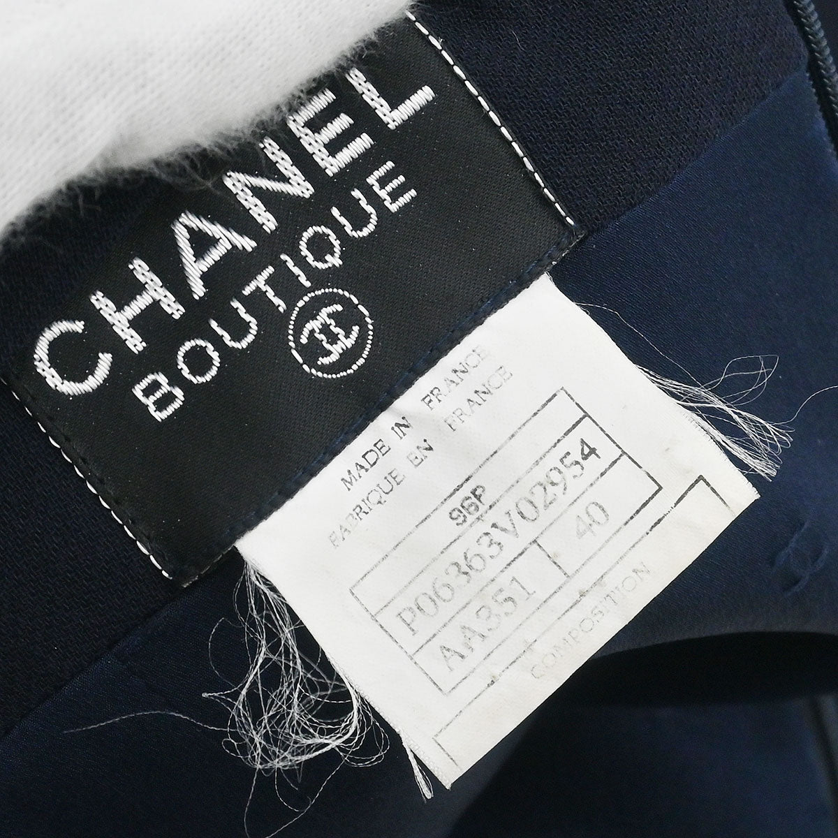 Chanel Dress Navy #40