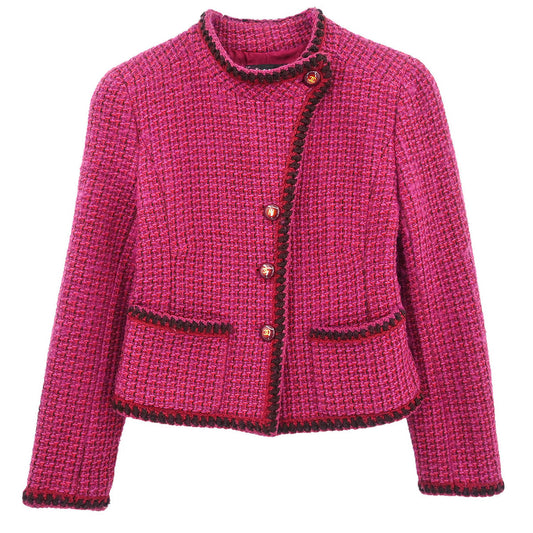 Chanel Pink Single Breasted Jacket
