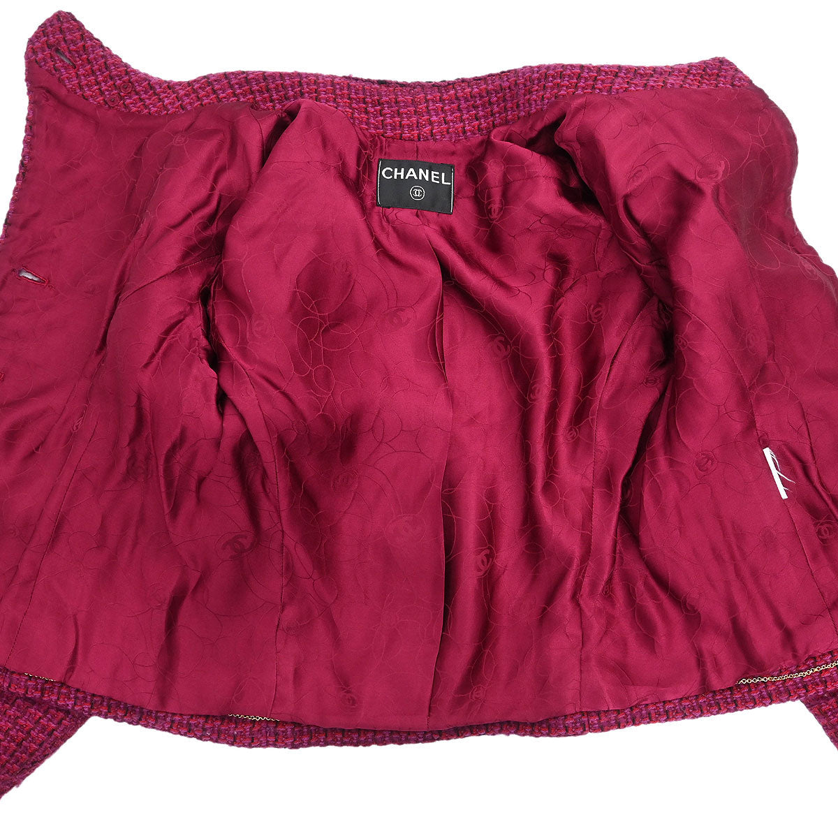 Chanel Pink Single Breasted Jacket