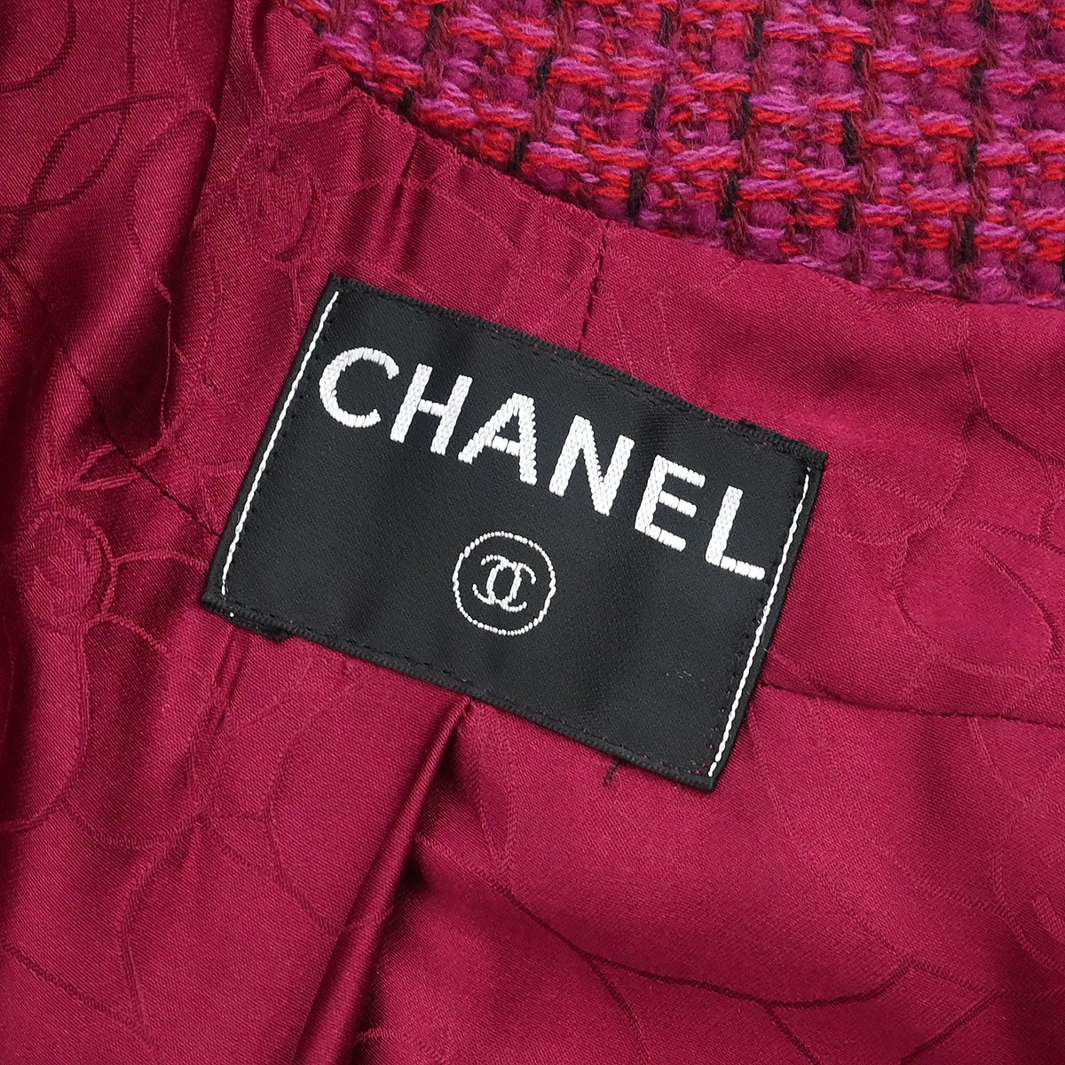 Chanel Pink Single Breasted Jacket