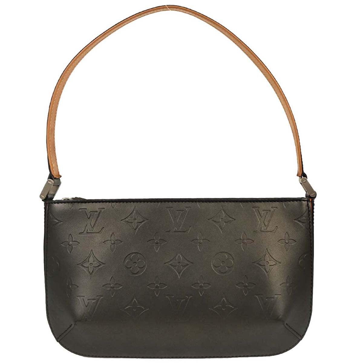 Louis Vuitton Black Monogram Mat Fowler Handbag M55142