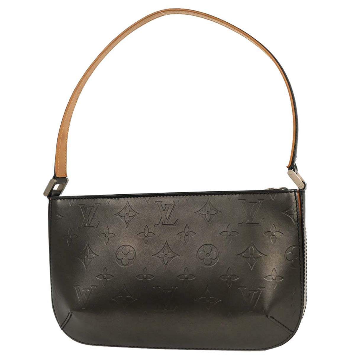 Louis Vuitton Black Monogram Mat Fowler Handbag M55142