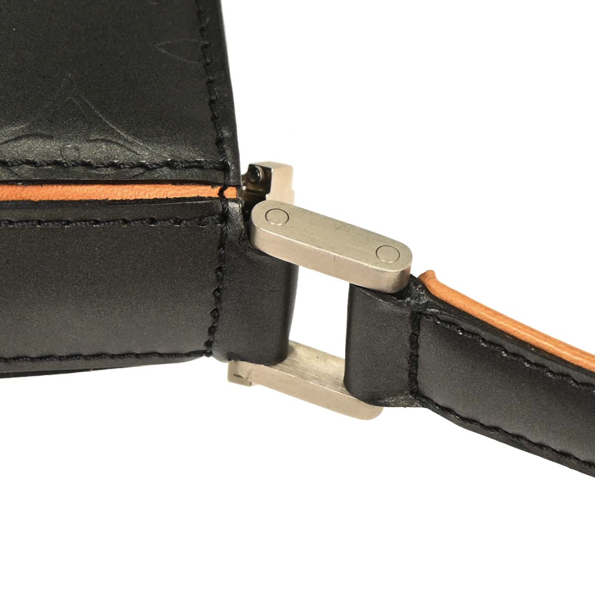 Louis Vuitton Black Monogram Mat Fowler Handbag M55142