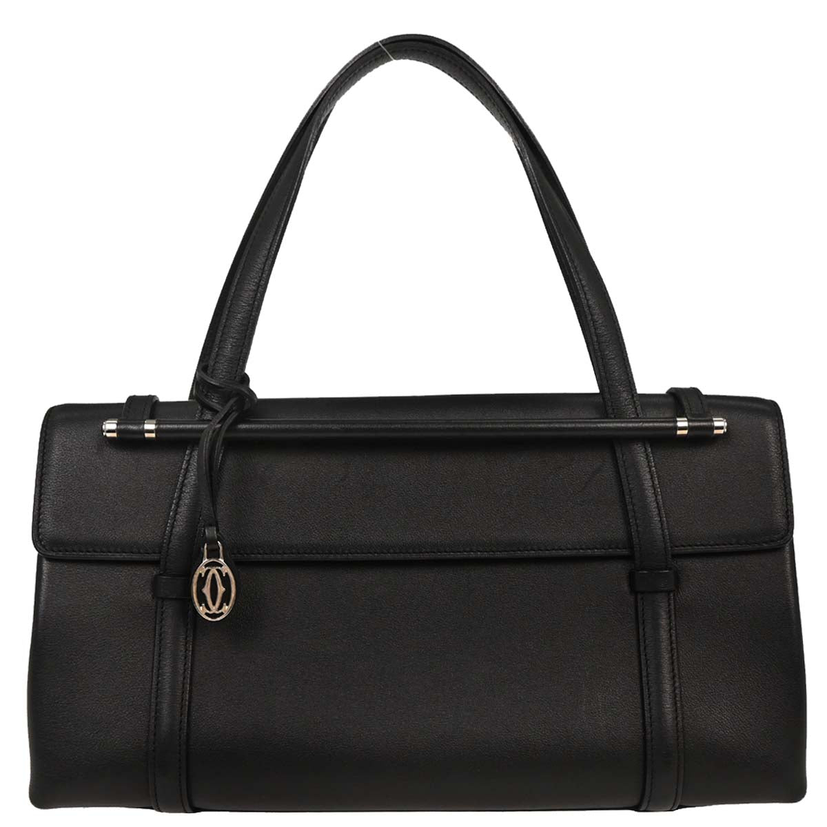 Cartier Black Cabochon Handbag