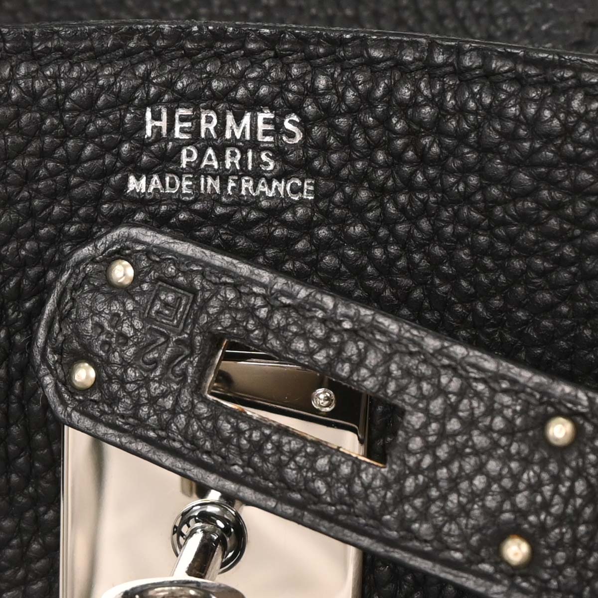 Hermes Black Togo Birkin 30 Handbag