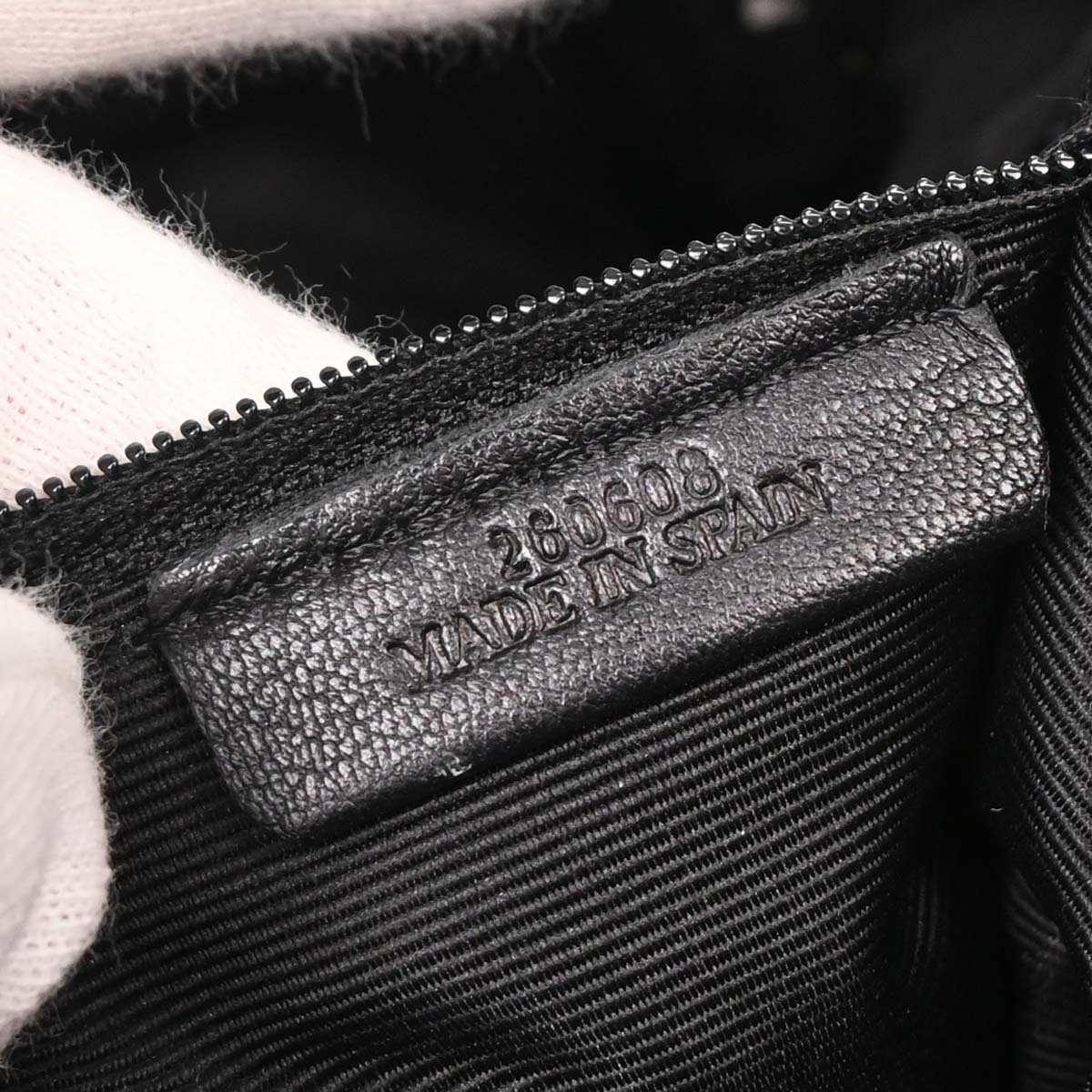 Loewe Metallic Gray Amazona 28 Handbag