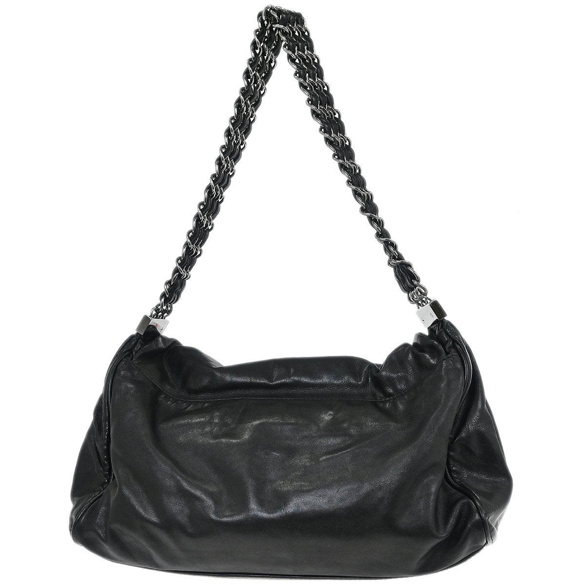 Chanel 2006-2008 Black Lambskin Handbag