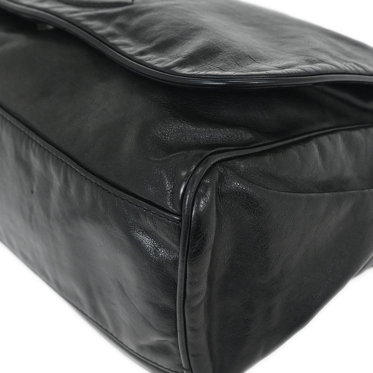 Chanel 2006-2008 Black Lambskin Handbag