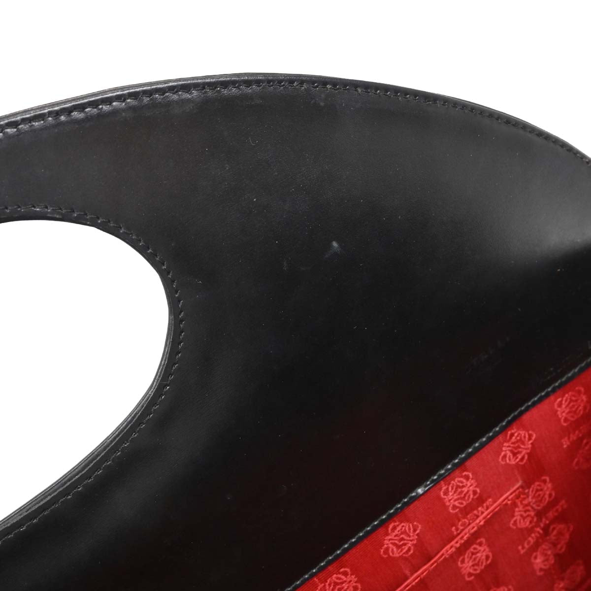 Loewe Black Leather Handbag