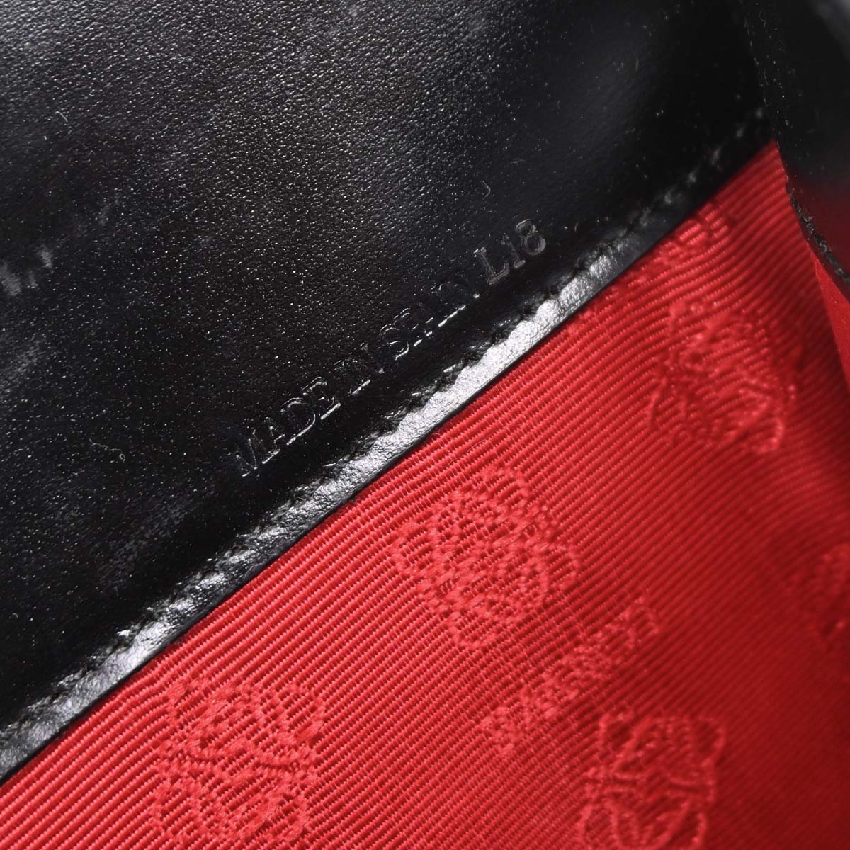 Loewe Black Leather Handbag