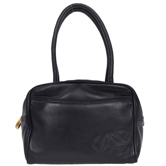 Loewe Navy Leather Handbag