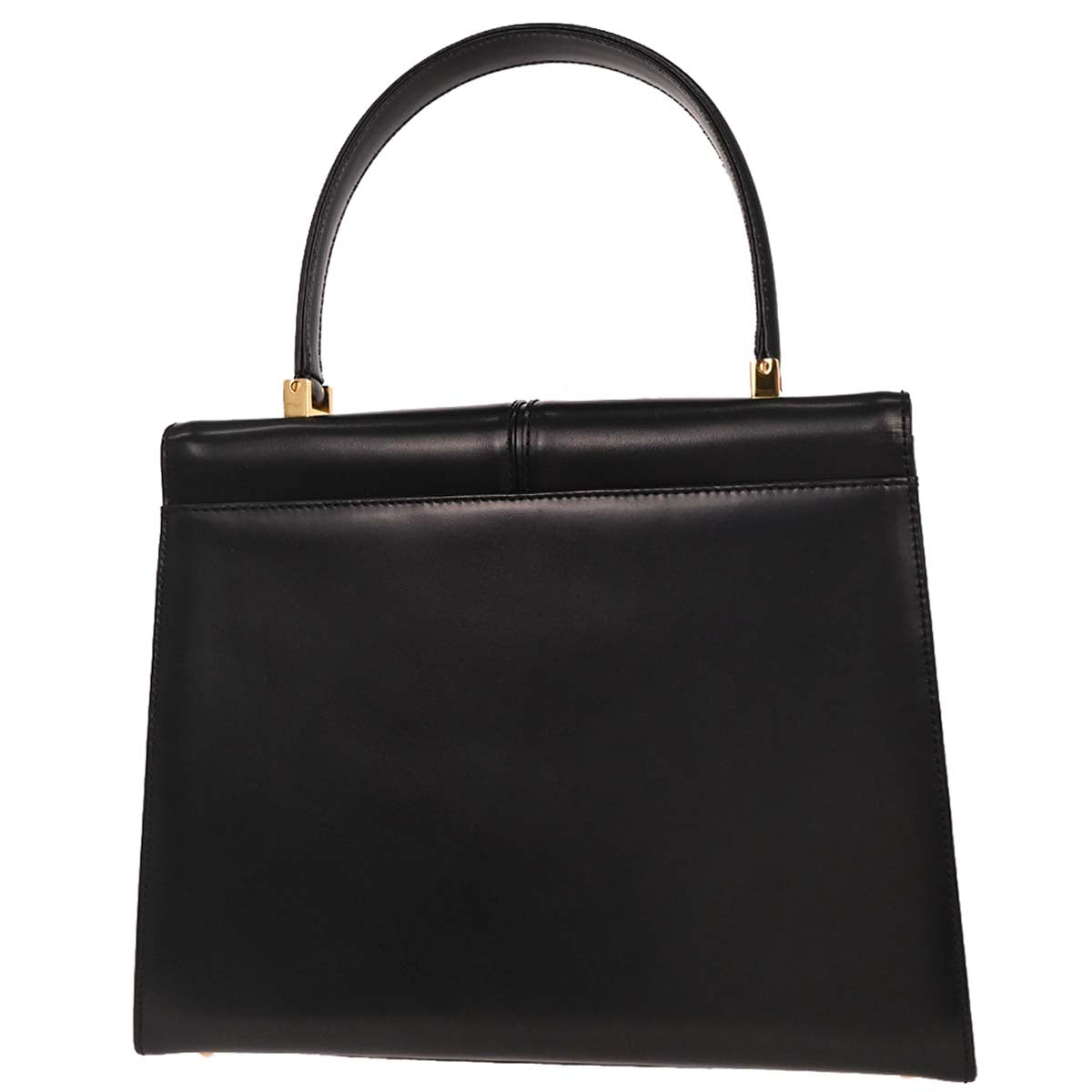 Yves Saint Laurent Black Leather Handbag